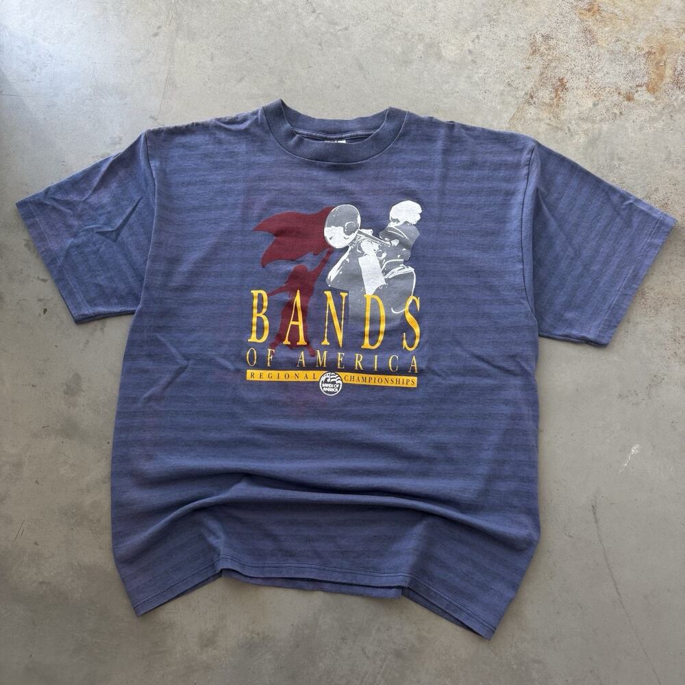 Vintage 90’s Bands of America Regional Champions Retro Music T-shirt Size 2XL